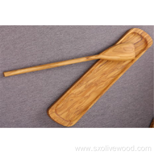 Olive Wood Spoon Rest Set